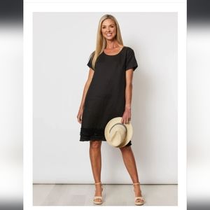 Black Linen Dress
